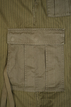 Nigel Cabourn MAN / Army Cargo Pants - NANO PIGMENT HERRINGBONE TWILL / ARMY CARGO PANT - NANO PIGMENT HERRINGBONE TWILL