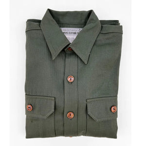 Mister Freedom SNIPES SHIRT - ARMY GREEN SHADE 44
