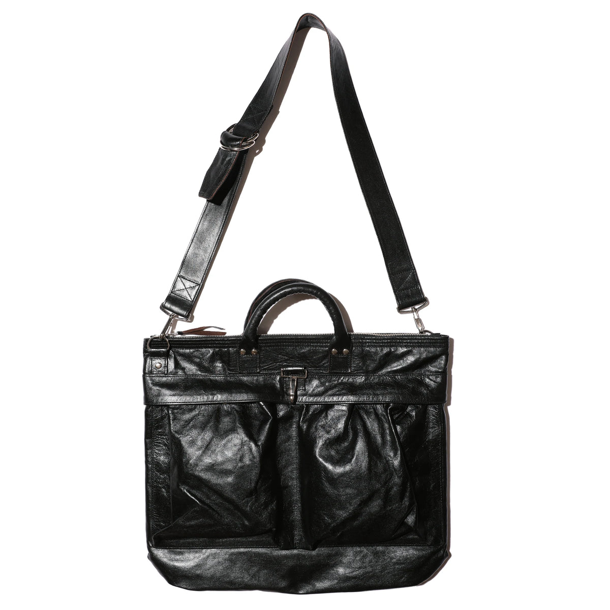 Rainbow Country Leather Helmet Bag – Blue Works Vintage Clothing Store