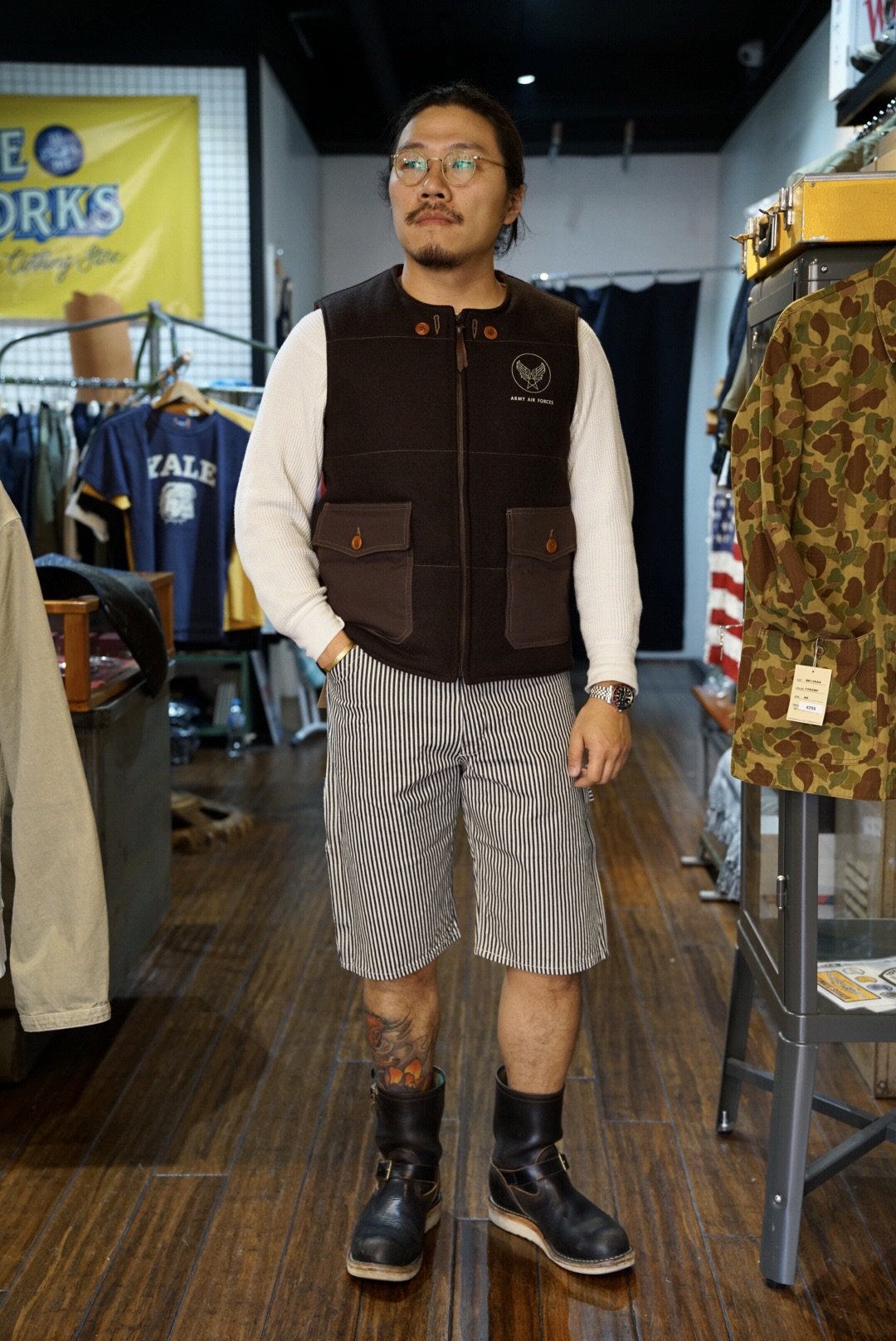 Buzz Rickson’s wool vest 30% Off moving