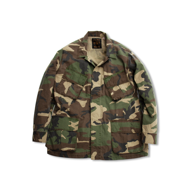 FULLCOUNT Camo B.D.U Jacket – Blue Works Vintage Clothing Store