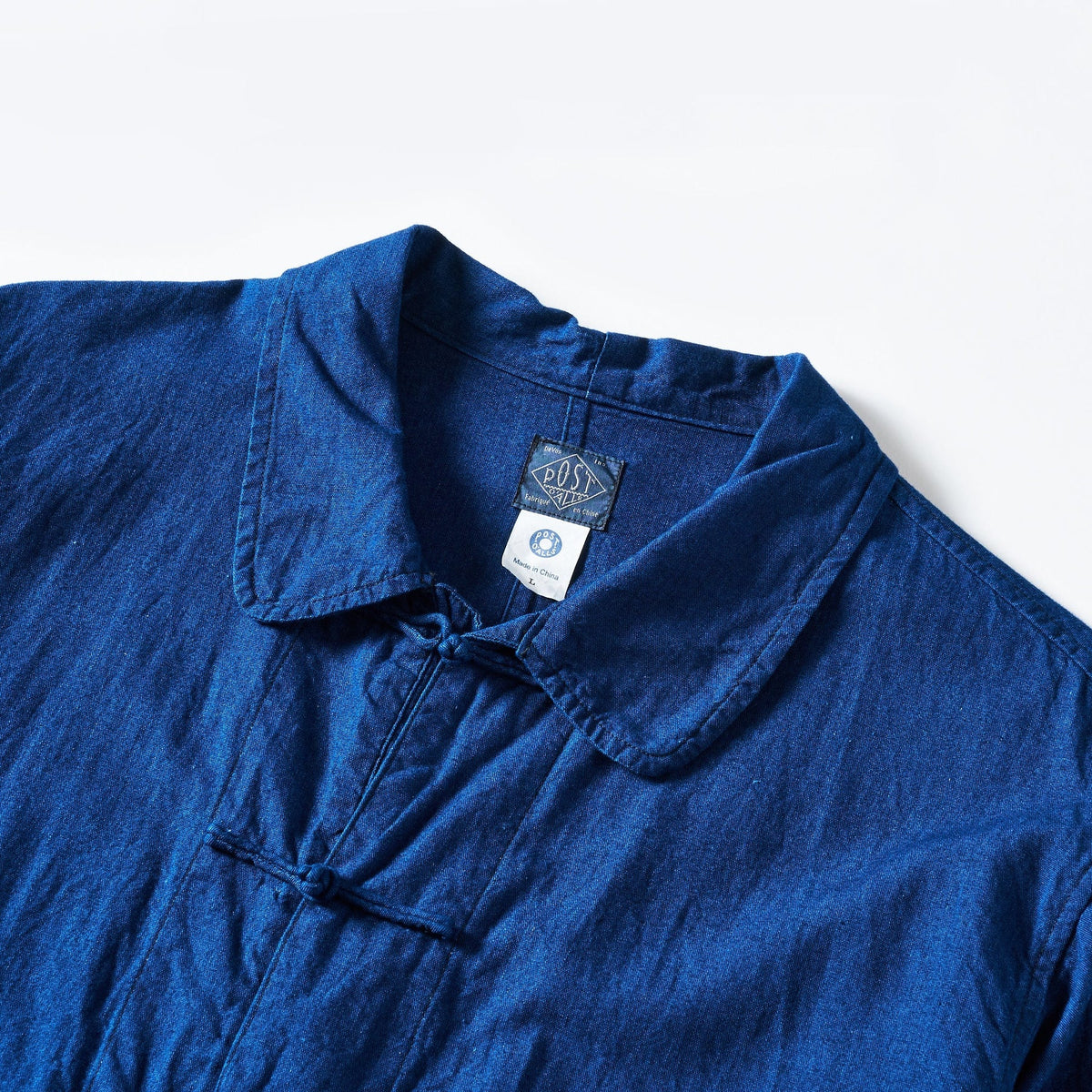 POST OʼALLS Chinois : tropical sheeting indigo 15% off – Blue 