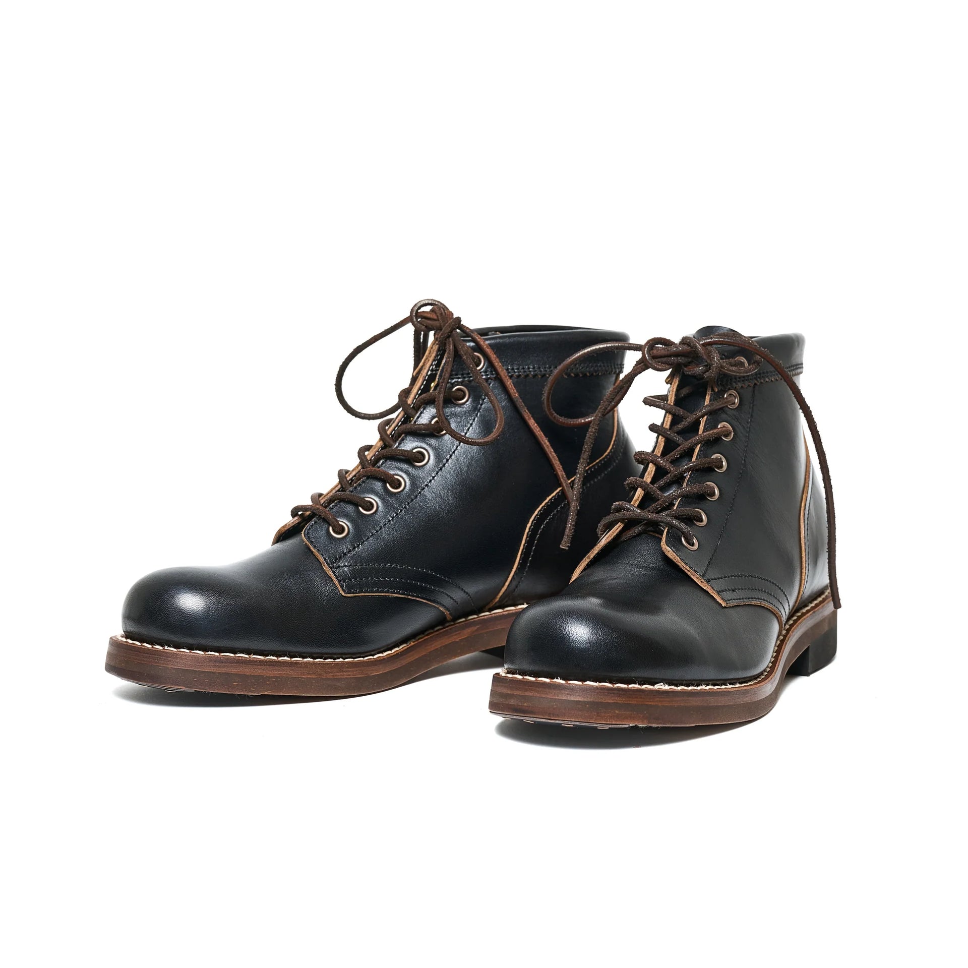 Rolling Dub Trio COUPEN 7 (Black Horsehide) – Blue Works Vintage