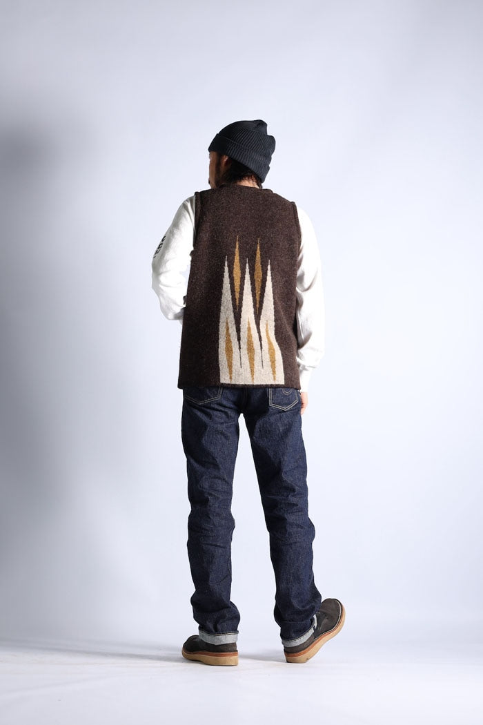 West Ride ARGYLE CHIMAYO VEST – Blue Works Vintage Clothing Store