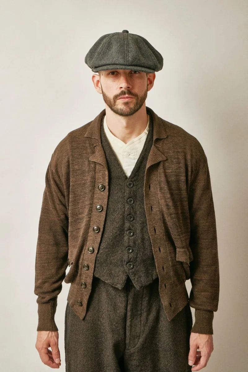 トップス BELAFONTE RAGTIME A-1 KNIT CARDIGAN Belafonte RAGTIME A-1 KNIT CARDIGAN – Blue Works Vintage Clothing