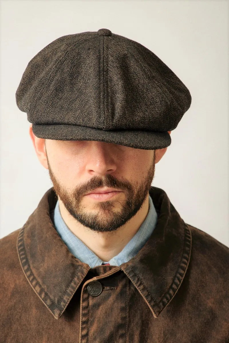 Belafonte RAGTIME PEAKY HAT – Blue Works Vintage Clothing Store Belafonte RAGTIME PEAKY HAT – Blue Works Vintage Clothing Store