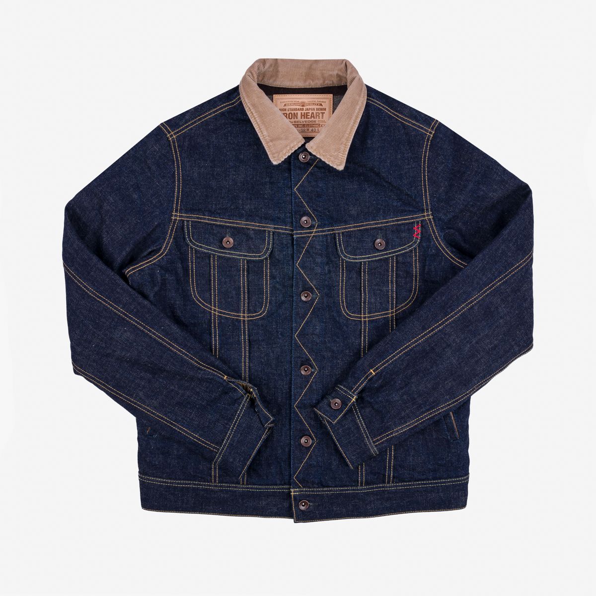IH 101J SR 18oz Selvedge Denim Storm Rider Jacket Indigo Blue Works Vintage Clothing Store