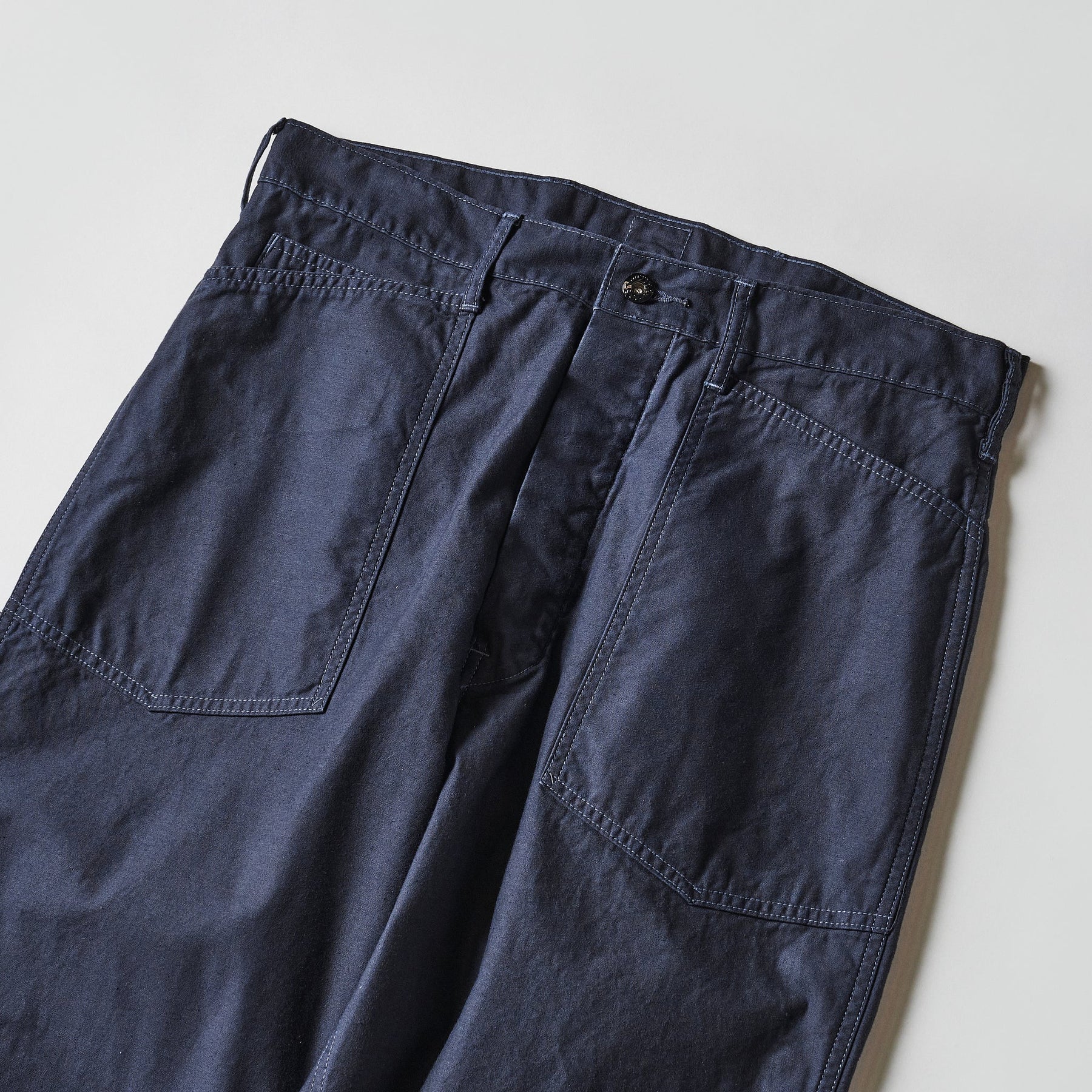 POST O'ALLS Army Pants : vintage sateen charcoal