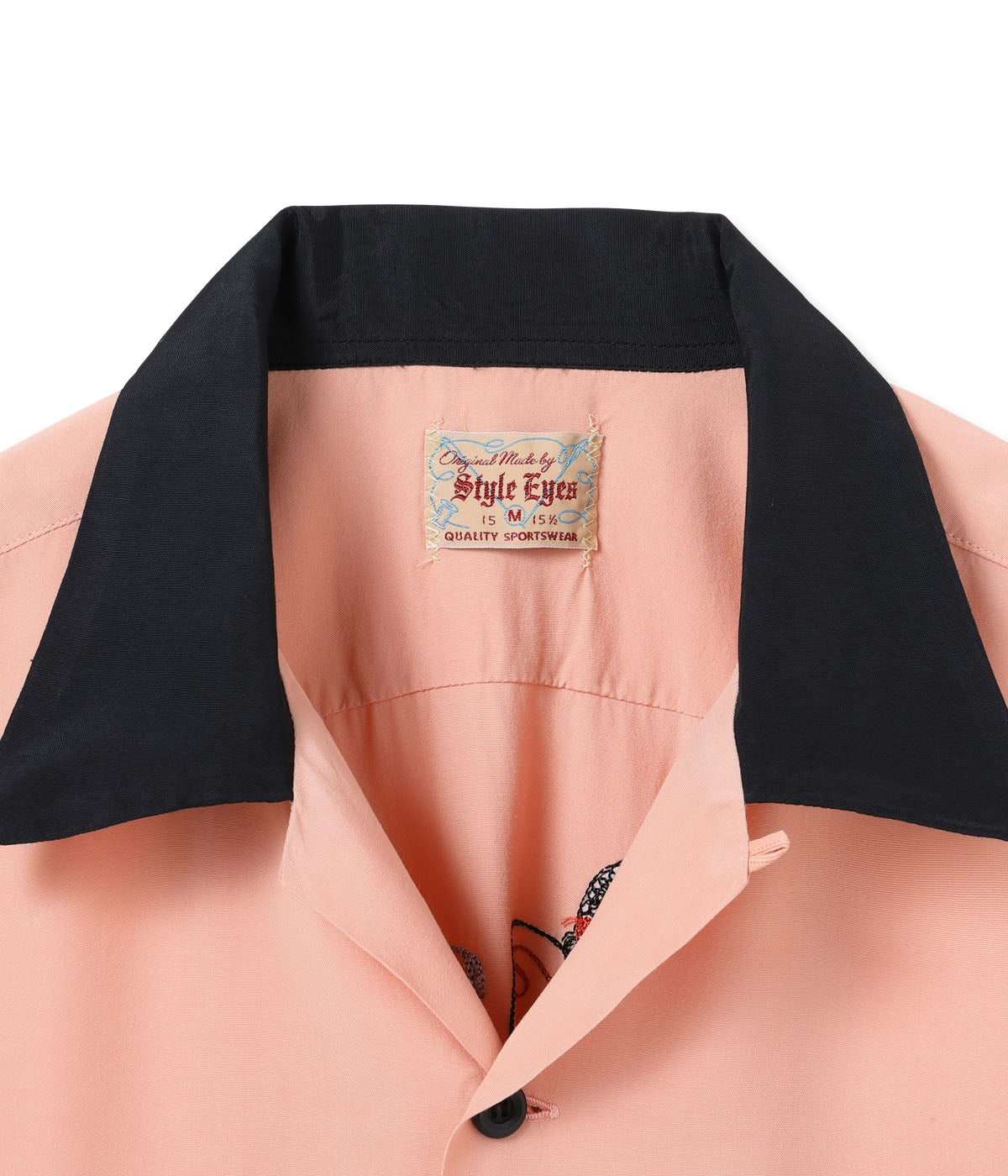 STYLE EYES RAYON BOWLING short sleeve SHIRT “JAX BEER” – Blue