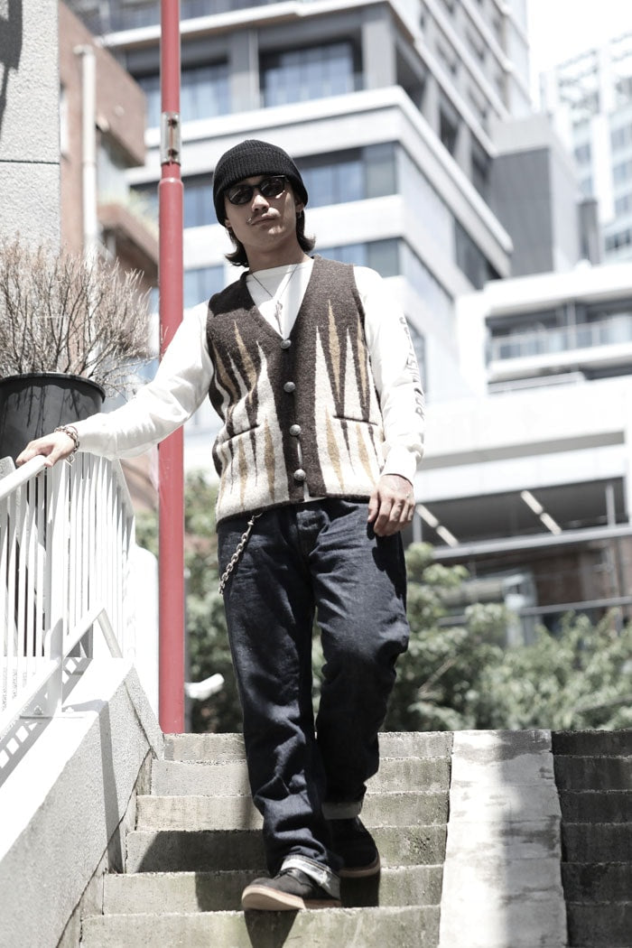 West Ride ARGYLE CHIMAYO VEST – Blue Works Vintage Clothing Store