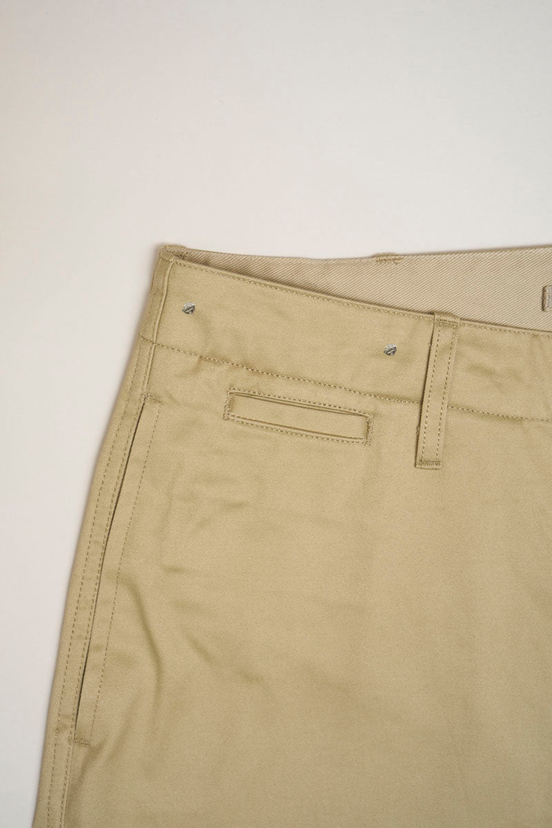 i*y様 nigel carbon NEW BASIC CHINO PANT Nigel Cabourn New Basic Chino Pant in Beige | REVERSIBLE