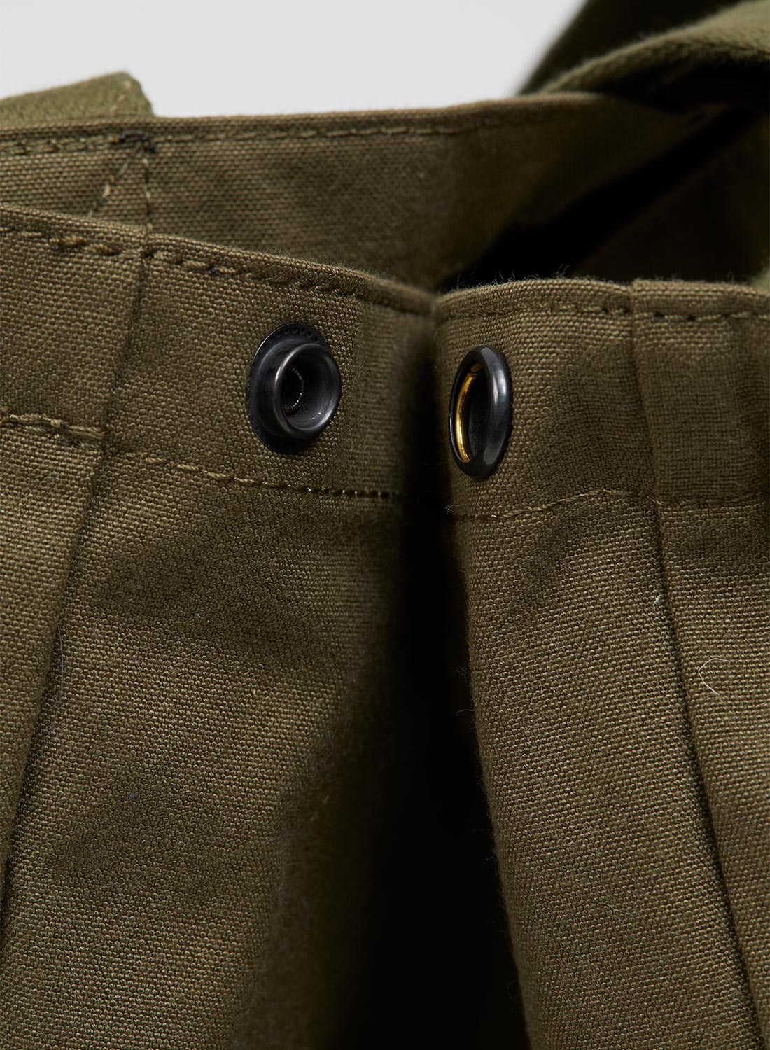 NigelCabourn BUCKET BAG–HALFTEXPEATLABEL Nigel Cabourn BUCKET BAG – HALFTEX PEAT LABEL | INDIGO BLUE