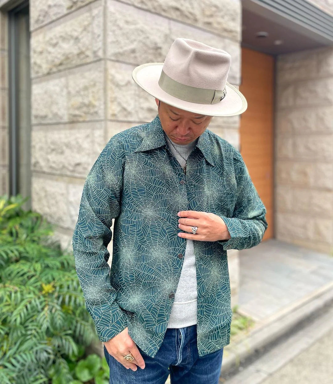 希少 Dry Bones サンダーバード ギャバシャツ 38 送料無料 希少 Dry Bones サンダーバード ギャバシャツ 38 送料無料