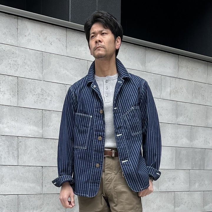 ジャケット・アウター JELADO Steelbeam Coat JELADO Steelbeam Coat – Blue Works Vintage Clothing Store