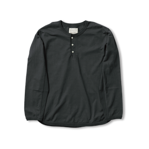 5222H - Flat Seam Heavyweight Henley T-Shirt - – FULLCOUNT
