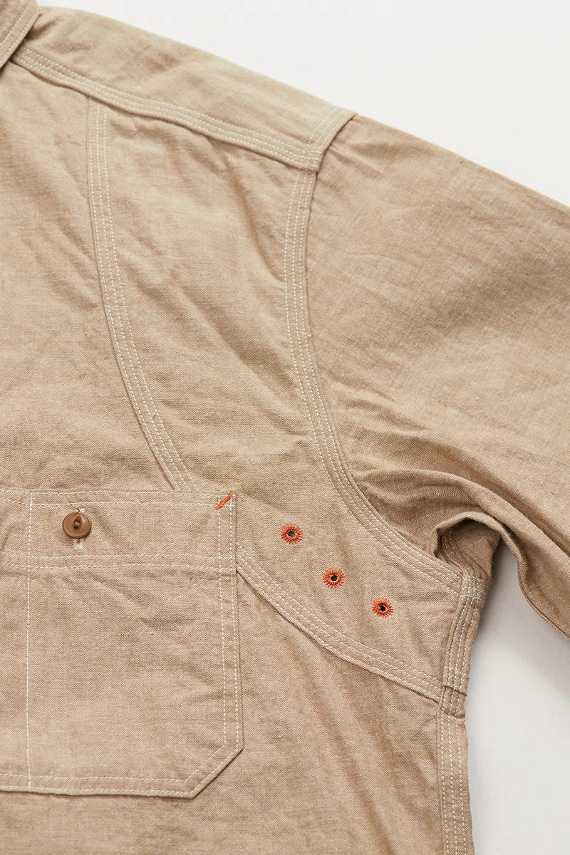 Nigel Cabourn / NEW MEDICAL SHIRT Nigel Cabourn New Medical Shirt - Salt \u0026 Pepper \u2013 Standard \u0026 Strange