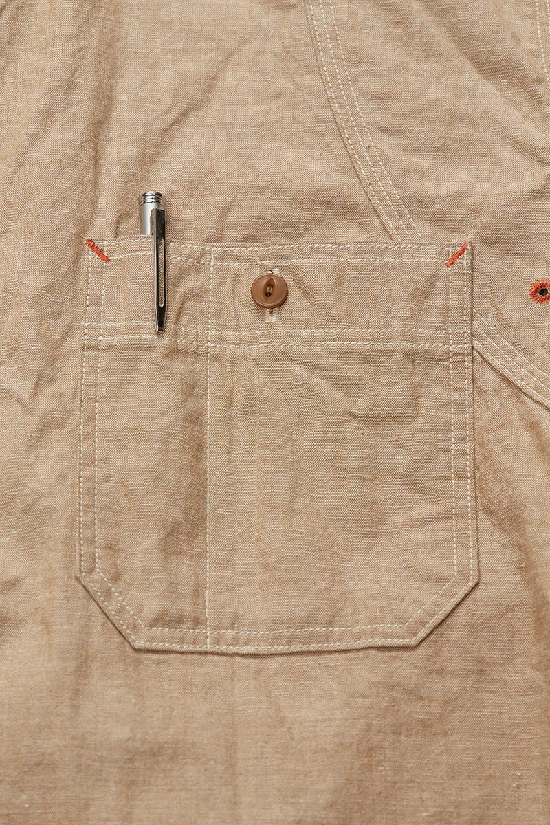 Nigel Cabourn / NEW MEDICAL SHIRT Nigel Cabourn New Medical Shirt - Salt \u0026 Pepper \u2013 Standard \u0026 Strange