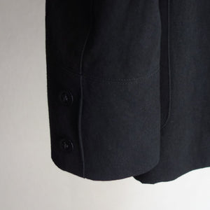 ATELIER GARDENIA classic irishworker jacket / black