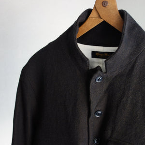 ATELIER GARDENIA classique frenchsackcoat / charcoal（brown x black）20% off