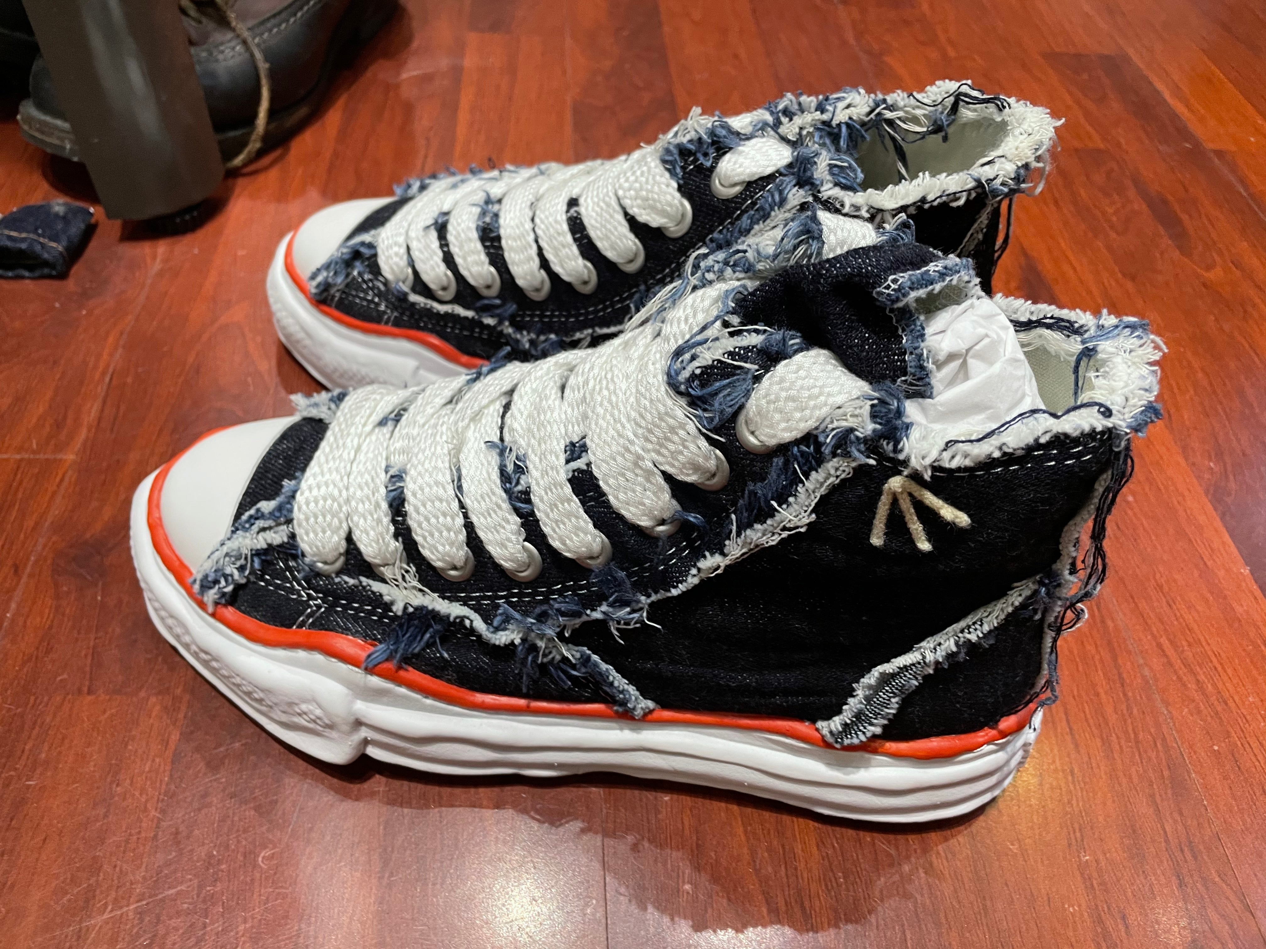 Nigel Cabourn X Mihara Yasuhiro denim sneaker 30% off moving