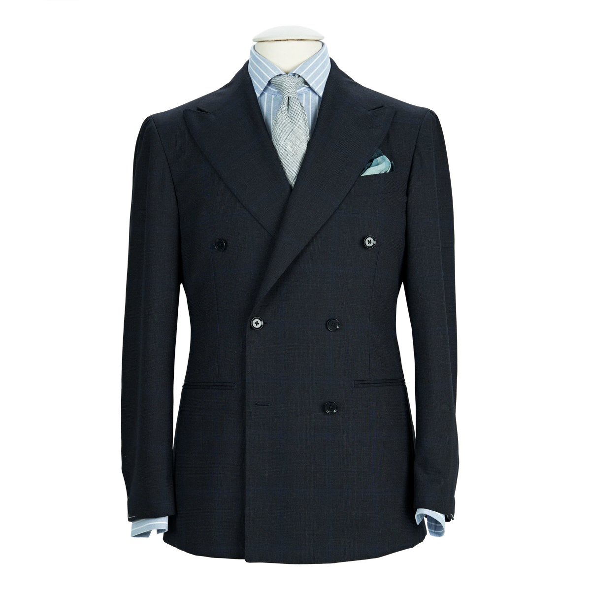 Ring Jacket Double Breasted Suit – Blue Works Vintage Clothing Store